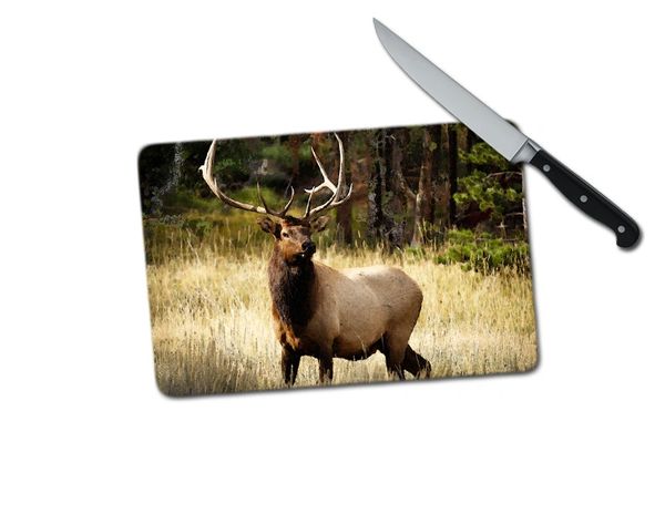 Elk Small Tempered Glass Cutting Board