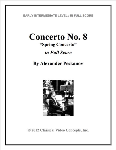 Spring Concerto (Orch. Score & Parts)