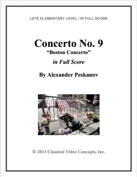 Piano Concerto No. 9 (Orch. Score & Parts)