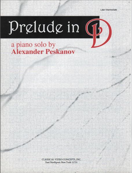 Prelude in D (e-Print)