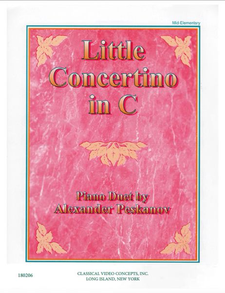 Little Concertino in C (4 Hands)