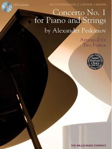 Concerto No. 1 for Piano and Strings (Arranged for 2 Pianos)
