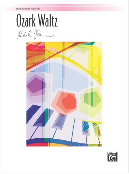 Ozark Waltz: Late Elementary Piano Trio (1 Piano, 6 Hands)
