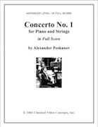 Piano Concerto No. 1 (Orch. Score & Parts)