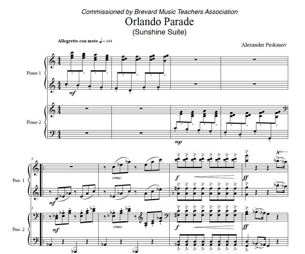 Orlando Parade (ePrint) - Sunshine Suite