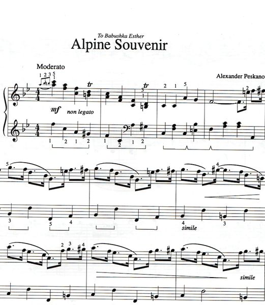 Alpine Souvenir (ePrint)