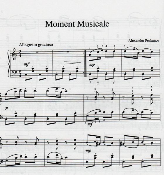 Moment Musicale (e-Print)