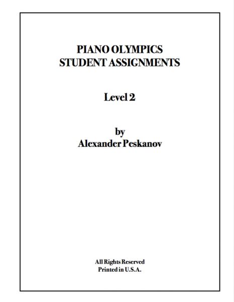 Piano Olympics St. Assignments Level 2 (Digital)