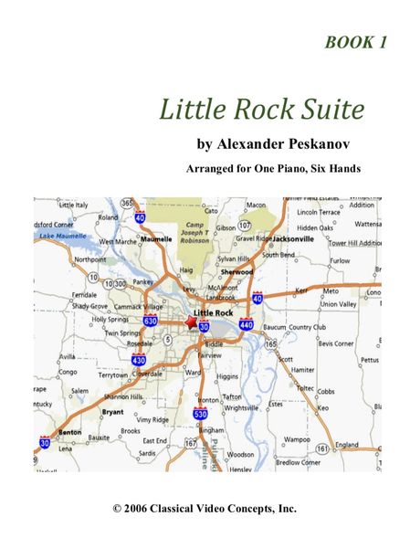 Little Rock Suite-Book 1 (1 Piano, 6 Hands)
