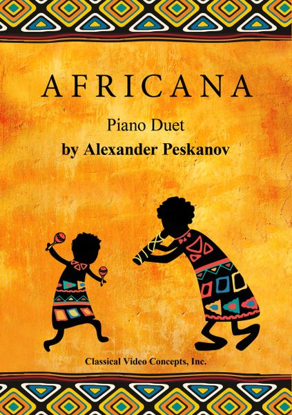 Africana - Piano Duet (1 Piano, 4 Hands)