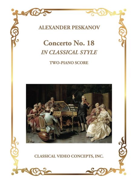 Piano Concerto No. 18 "In Classical Style" (2nd Edition)