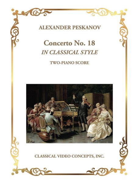 Piano Concerto No. 18 "In Classical Style" (2nd Edition)