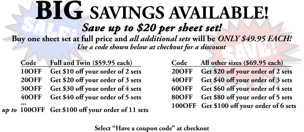 World's Best Bed Sheets by "The Sheet People" Egyptian Comfort