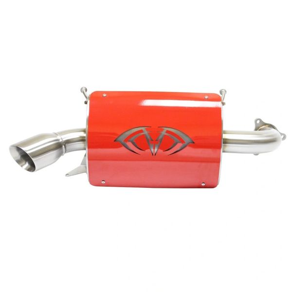 POLARIS RZR XP TURBO MAGNUM SLIP ON EXHAUST SXS ADDICTS UTV & SXS