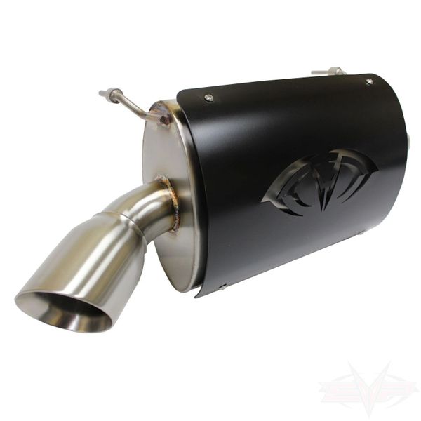 POLARIS RZR XP TURBO MAGNUM SLIP ON EXHAUST SXS ADDICTS UTV & SXS