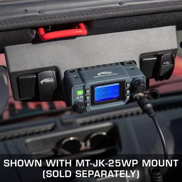Jeep Radio Kit GMR25 Waterproof GMRS Mobile Radio and GMR2 Handheld