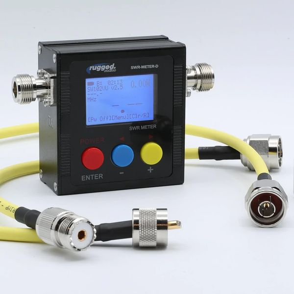 SWR UHF & VHF Antenna Power Meter with Cables SXS ADDICTS UTV & SXS