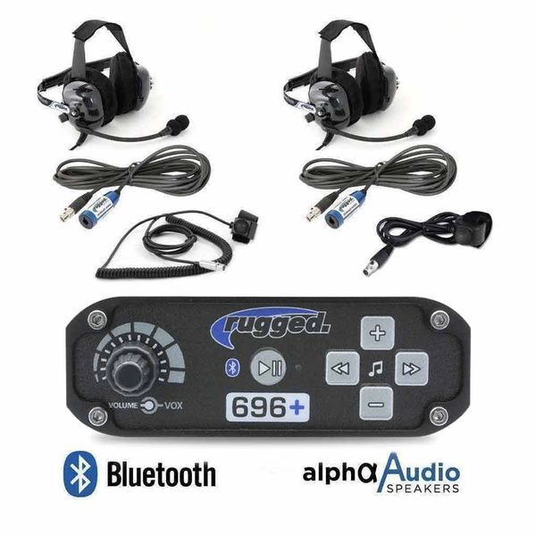 2 Person RRP696 PLUS Bluetooth Intercom System with Ultimate