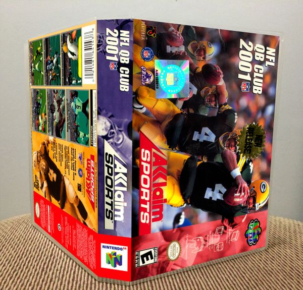 NFL Quarterback Club 2001 N64 game case | Game Case King - Custom Game  Cases for NES, SNES, N64, & Gameboy