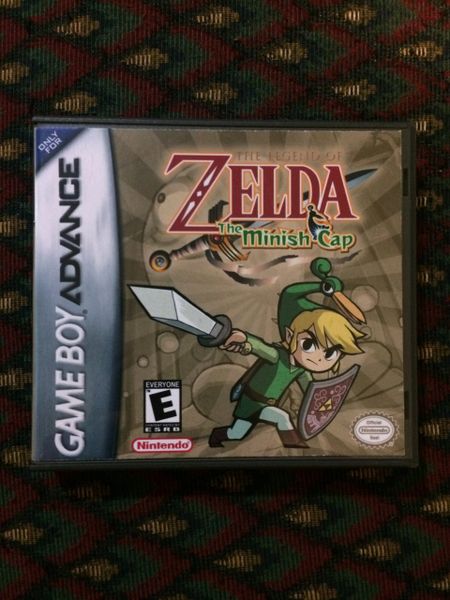 Legend of Zelda (The): The Minish Cap GBA Game Case