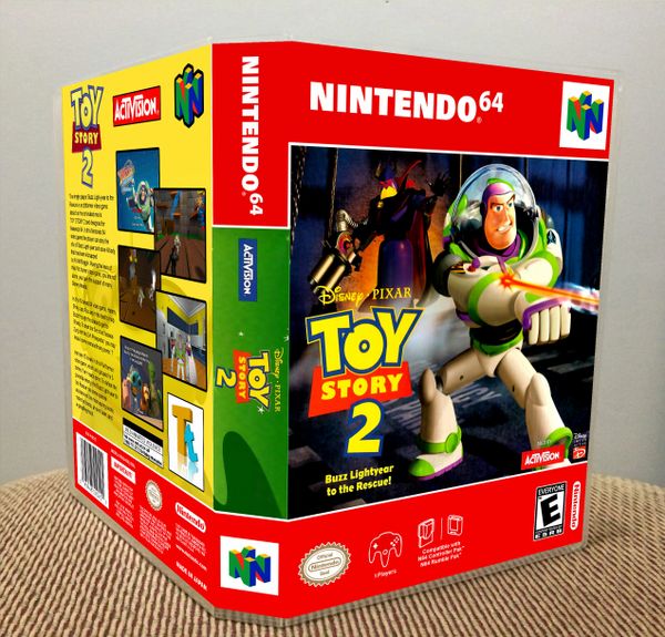 Toy Story 2: Buzz Lightyear To The Rescue N64 Video Game Case Game Case ...