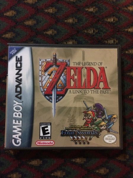 Legend of Zelda (The): A Link to the Past Four Swords Edition GBA Game Case