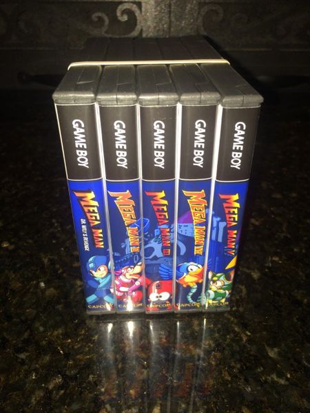 Mega Man 5 Case Gameboy Lot