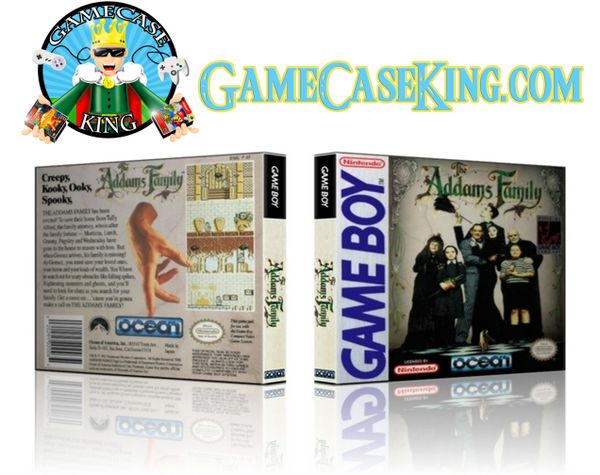 Addam's Family, The Gameboy Game Case