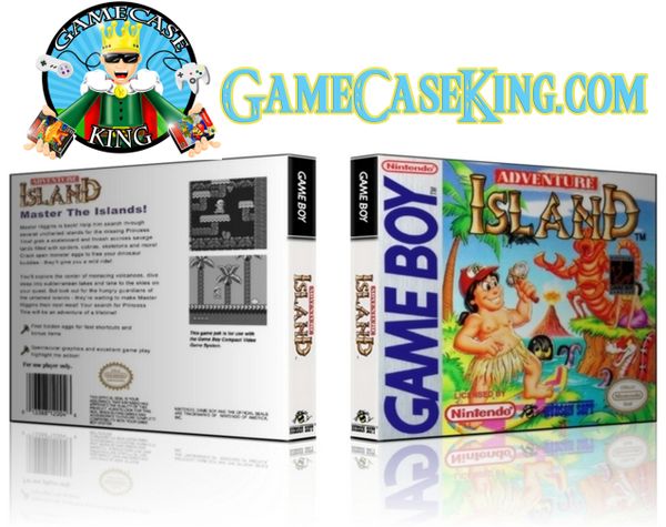 Adventure Island Gameboy Game Case
