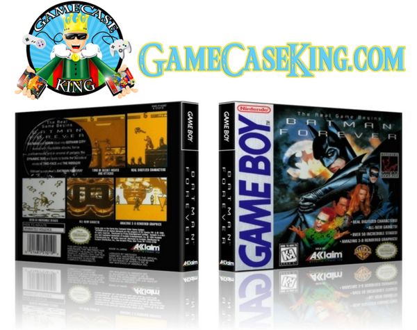 Batman Forever Gameboy Game Case