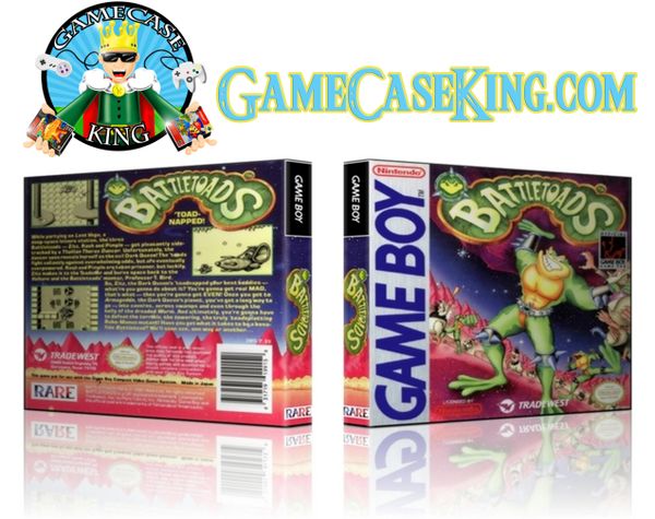Battletoads Gameboy Game Case