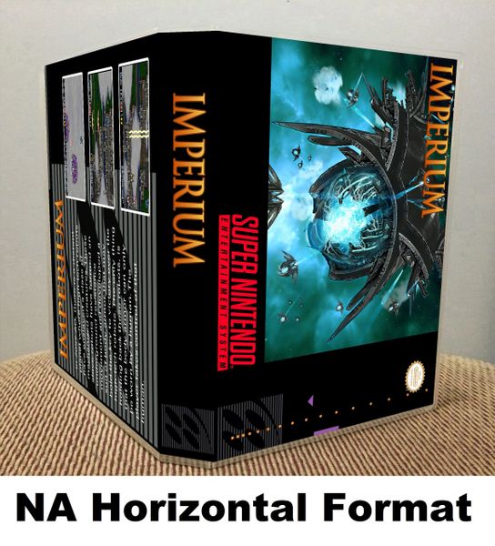 Imperium SNES game case Game Case King Custom Game Cases for NES