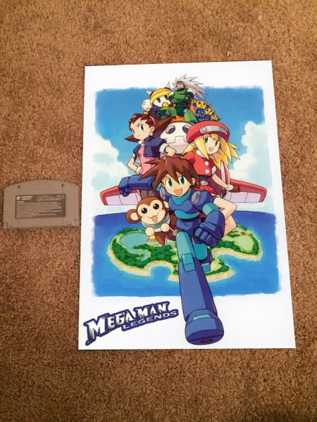 Mega Man Legends Poster (18x12 in)
