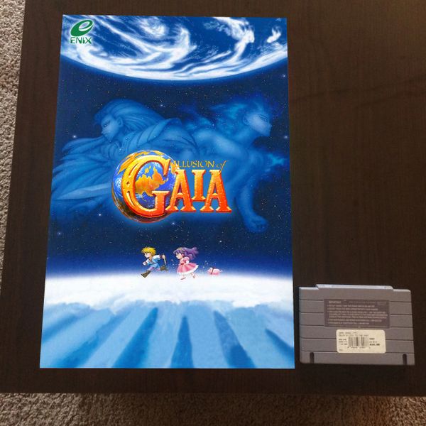 Illusion of Gaia Poster (18x12 in)