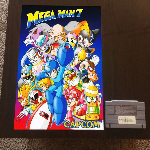 Mega Man 7 Poster (18x12 in)