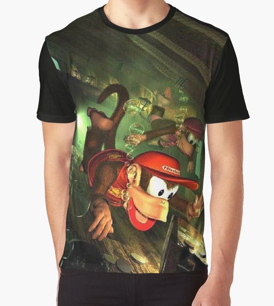 Donkey Kong Country 2 "Under Water" Graphic T-Shirt