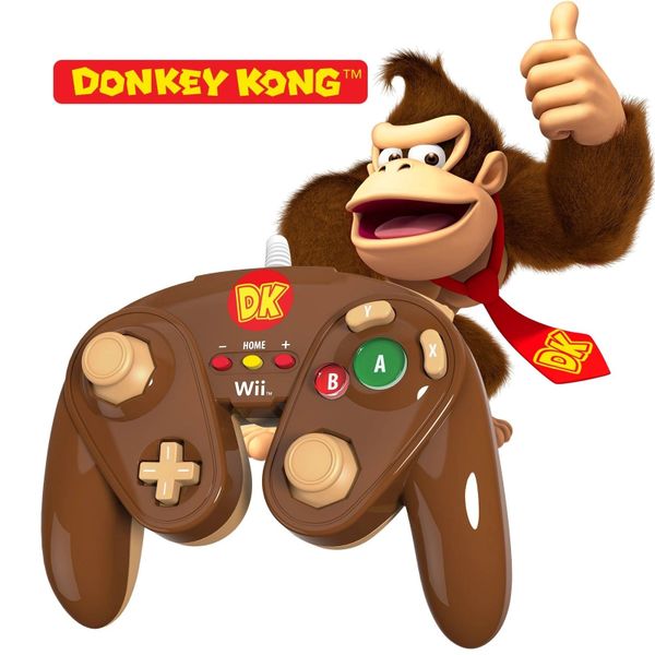 Dk Nintendo Wii Wii U Official Wired Fight Pad Classic Cont Game Case King Custom Game Cases For Nes Snes N64 Gameboy