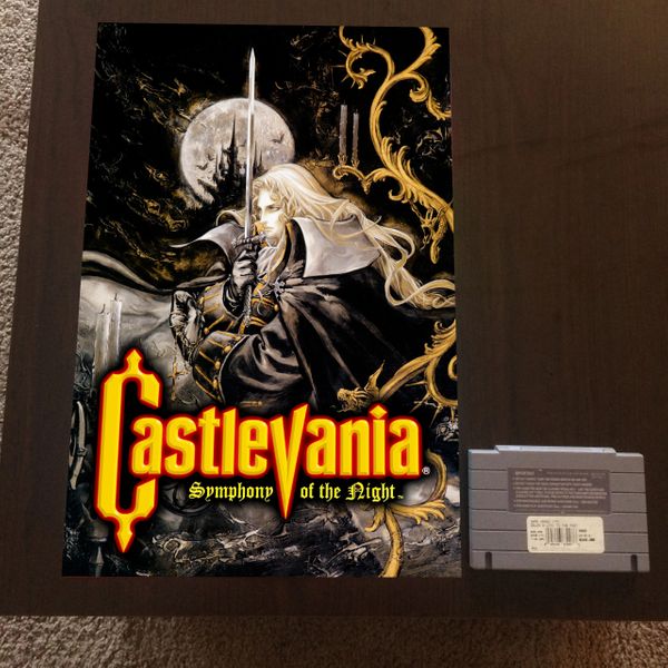 Castlevania Symphony of the Night Poster (18x12 in)