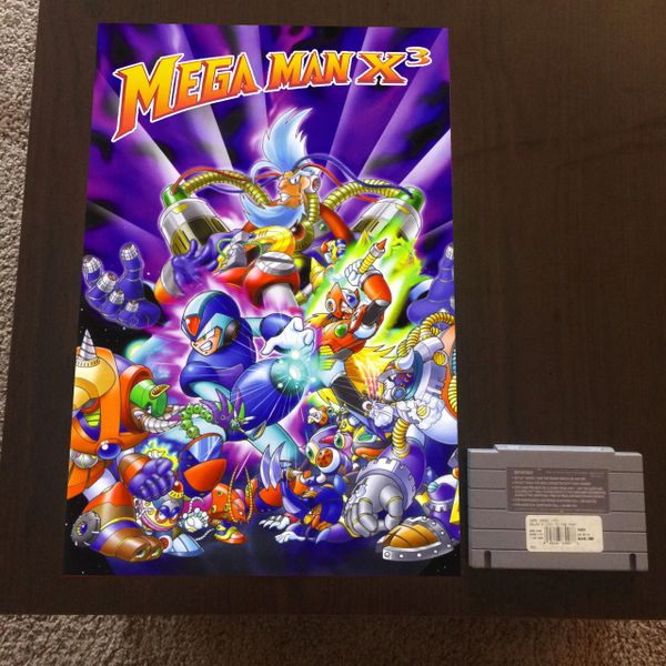 Mega Man X3 Poster (18x12 in)