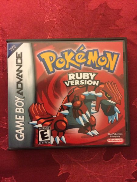 Pokemon ruby version gba