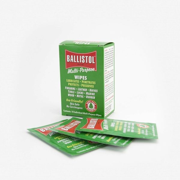 Ballistol Multi-Purpose Wipes 10-Pack (120106)