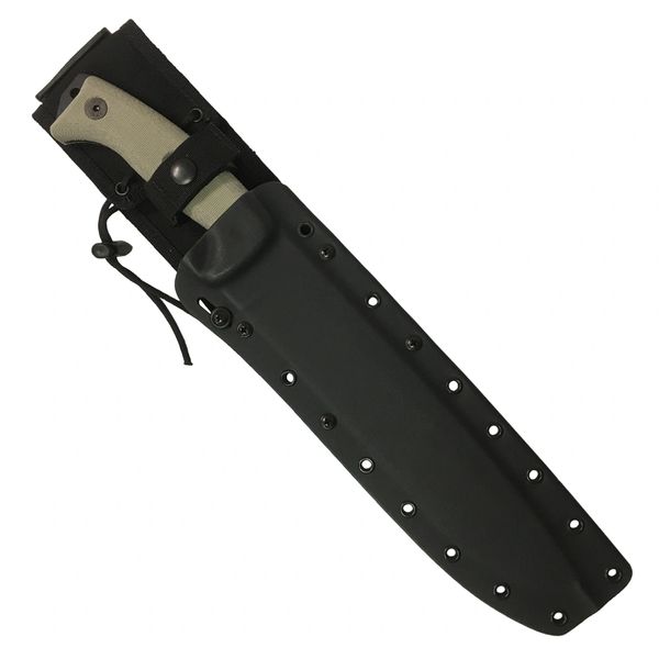 ESEE Knives Junglas II Black Blade Black Sheath Junglas-II-E Authorized Dealer 