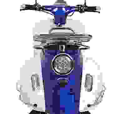 Retro electric moped