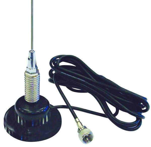 36 Mount Cb Antenna With Stainless Steel Rod, Shock