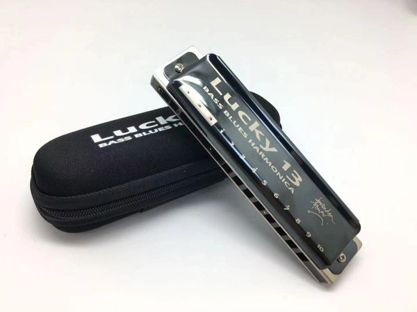 Lucky 13 deals bass blues harmonica