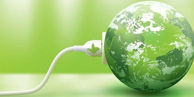 world under green power