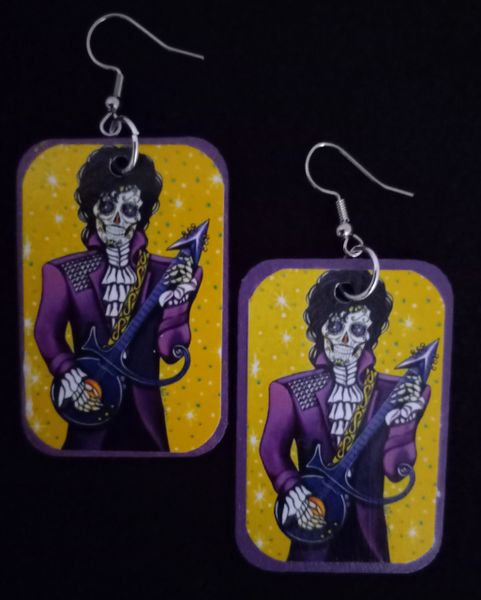 Purple passion earrings