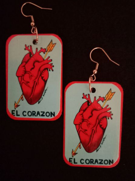 El Corazon earrings