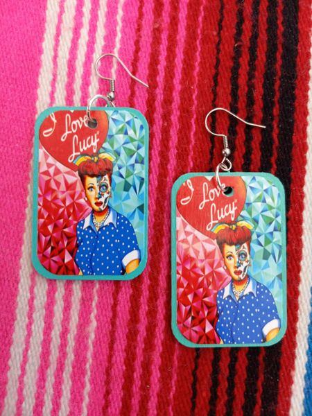 I love Lucy earrings