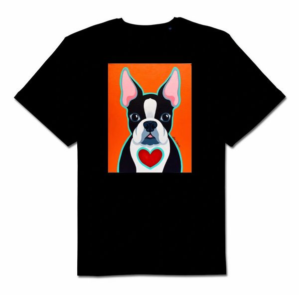 Boston Terrier Orange